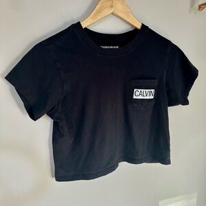 Calvin Klein Cropped T shirt